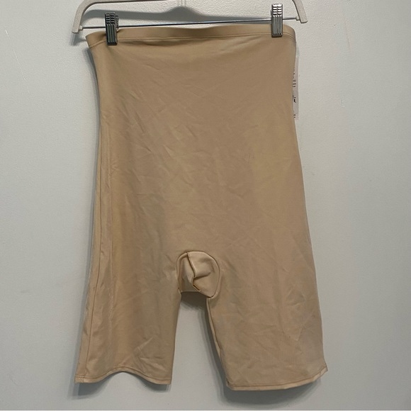 InstantFigure Hi-waist Shorts with Open Gusset Shapewear WSH4211 beige size XL - Picture 2 of 7